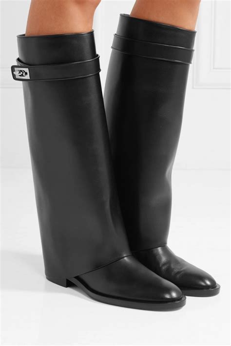 givenchy women shoes givenchy short shark boots|Givenchy thigh high sock boots.